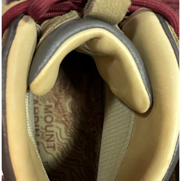 LL Bean Knife Edge Womens 11 Boots Hiking Saddle Suede Waterproof Vibram Lace Up - Picture 8 of 8